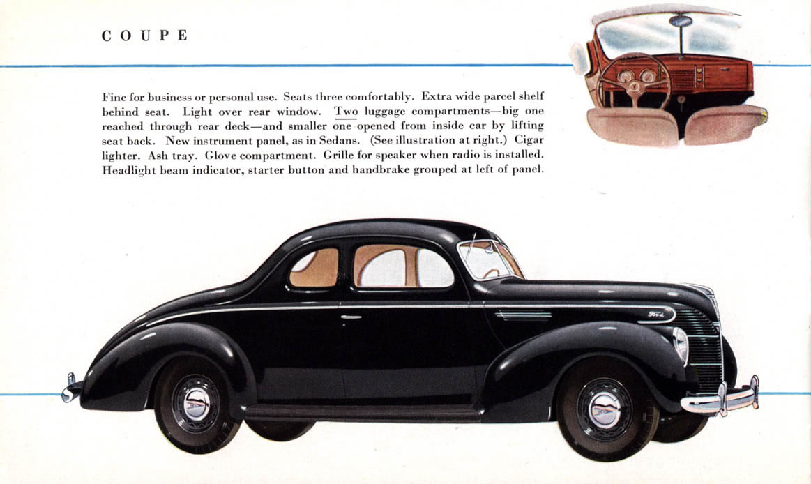 1939 Ford Brochure Page 2